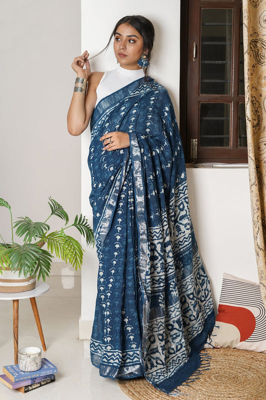 Heritage Whispering Waves Saree