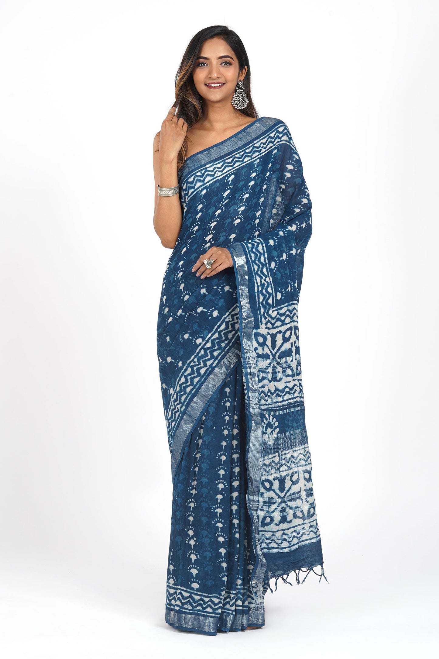Heritage Whispering Waves Saree