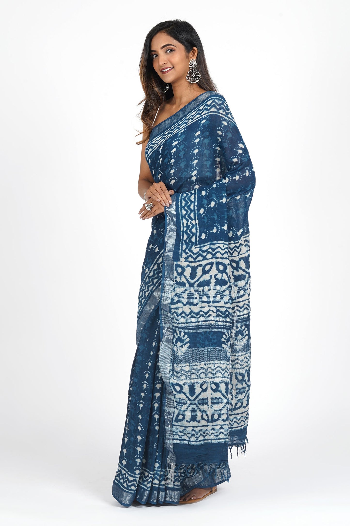 Heritage Whispering Waves Saree