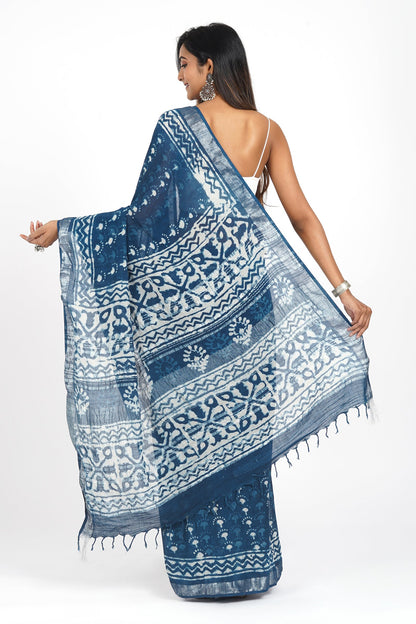 Heritage Whispering Waves Saree