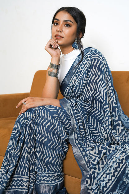 Heritage Linen Twilight Saree