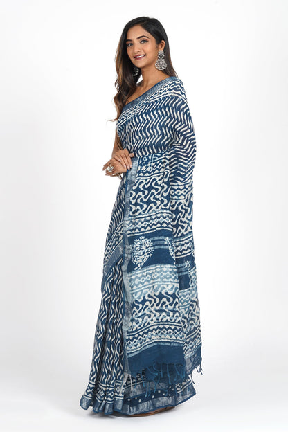 Heritage Linen Twilight Saree