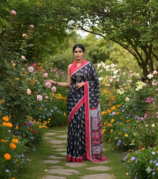 Authentic Jaipur Cotton Mulmul Saree