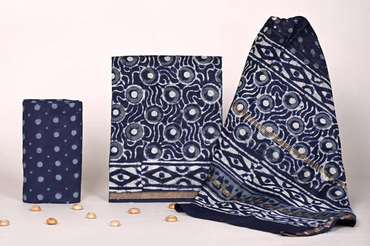 Chanderi Silk Suit Set