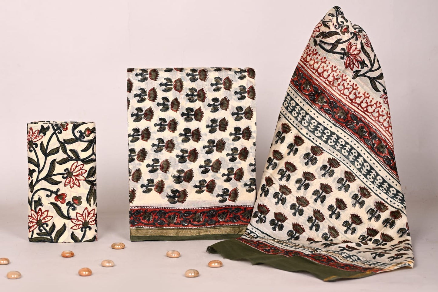 Chanderi Silk Suit Set