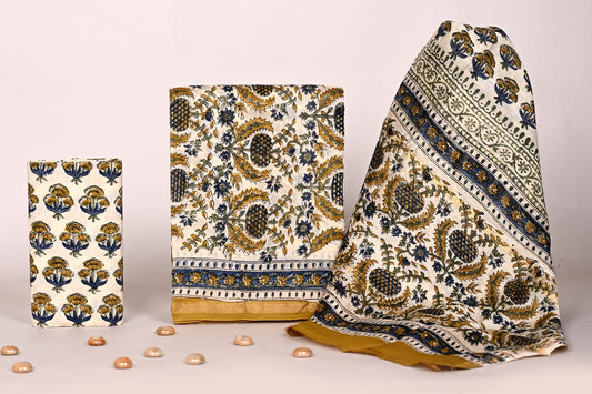 Chanderi Silk Suit Set