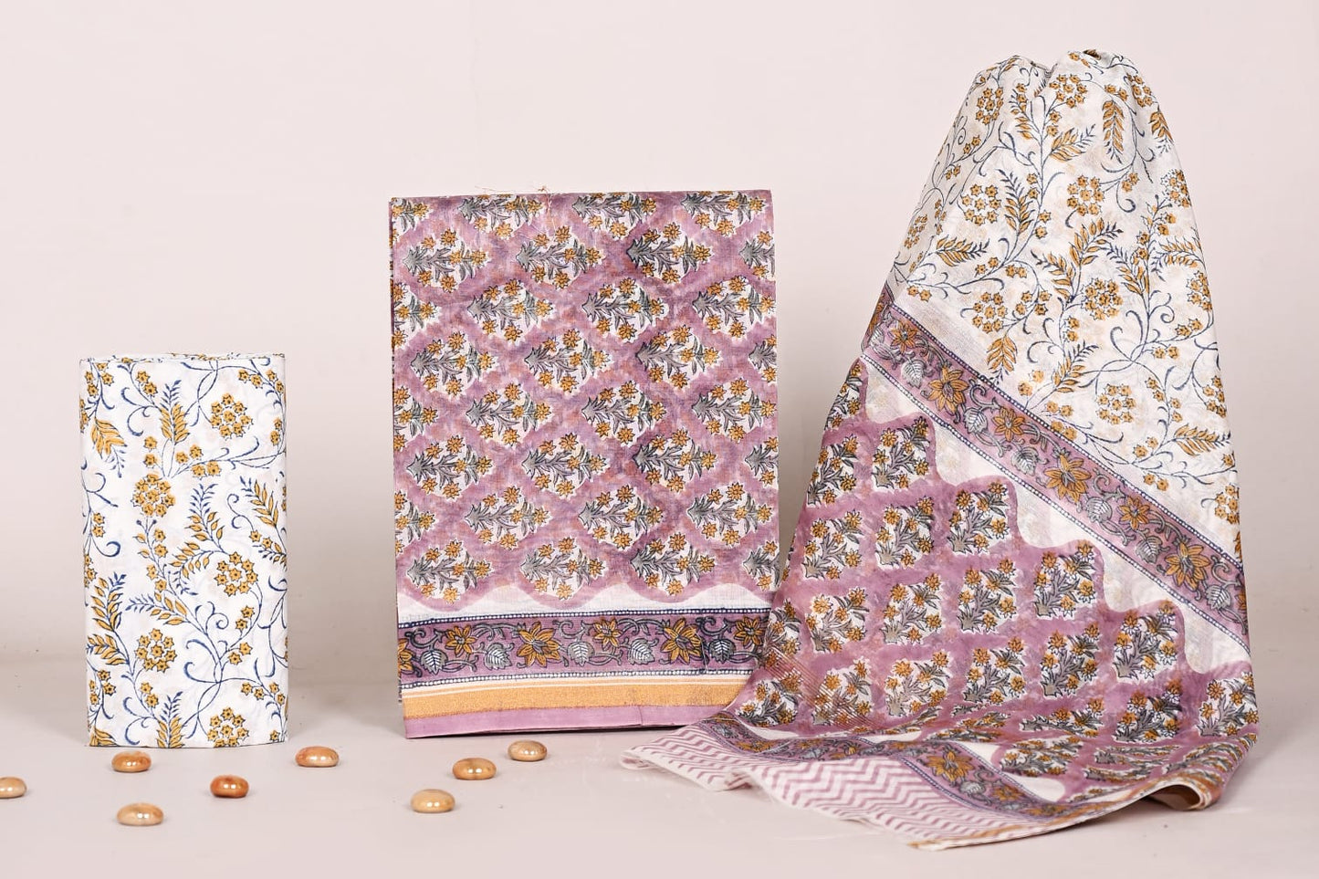 Chanderi Silk Suit Set