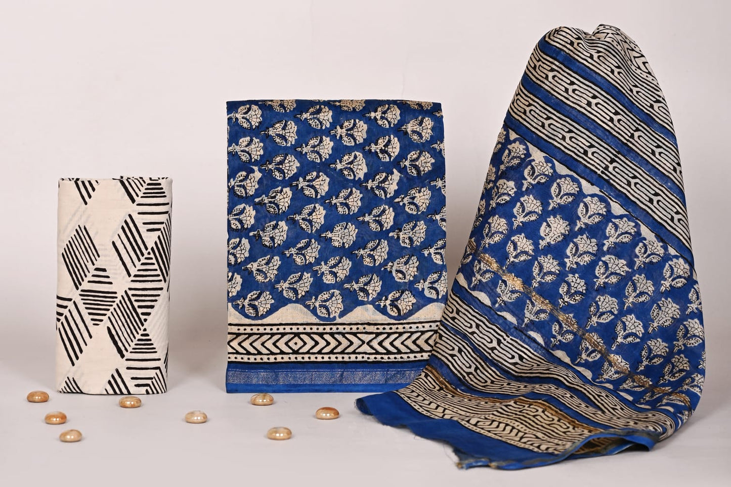 Chanderi Silk Suit Set
