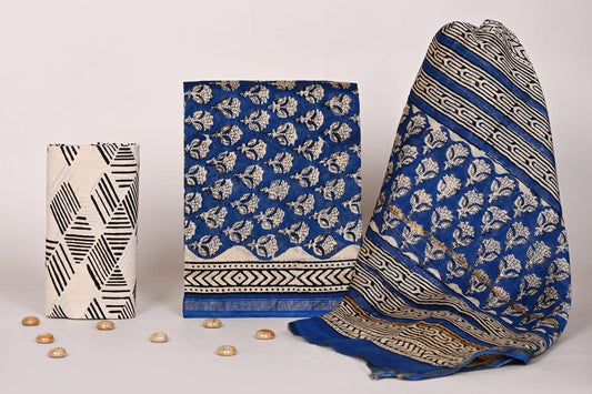 Chanderi Silk Suit Set