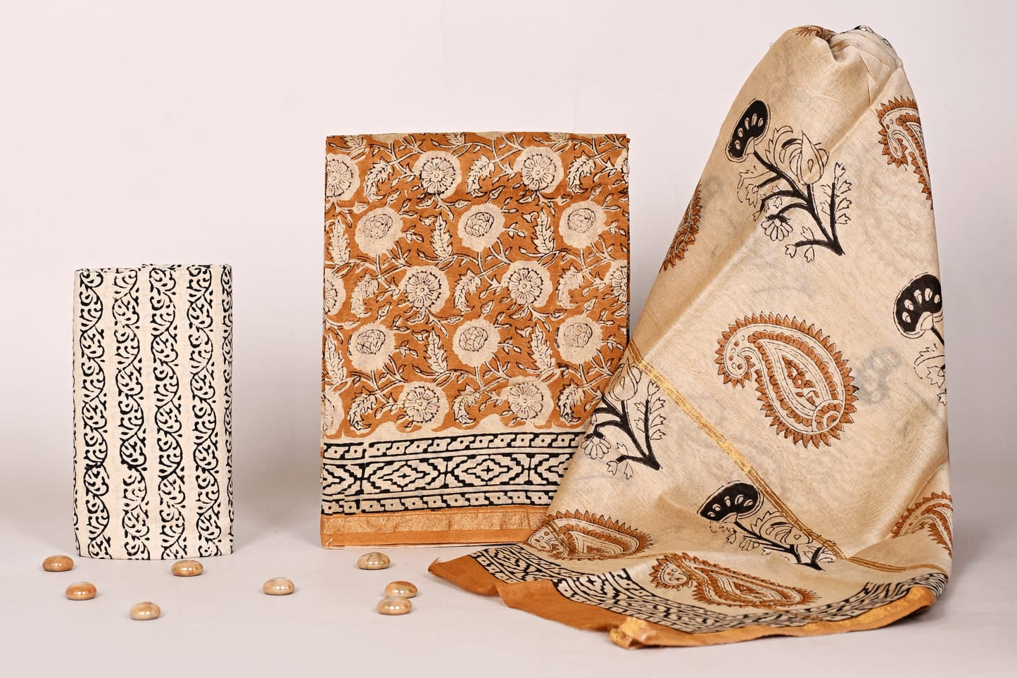 Chanderi Silk Suit Set