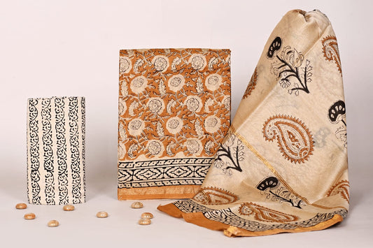 Chanderi Silk Suit Set