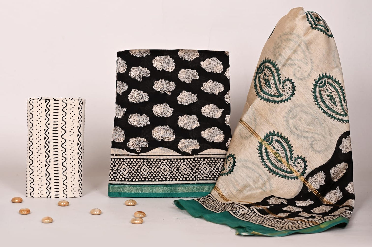 Chanderi Silk Suit Set