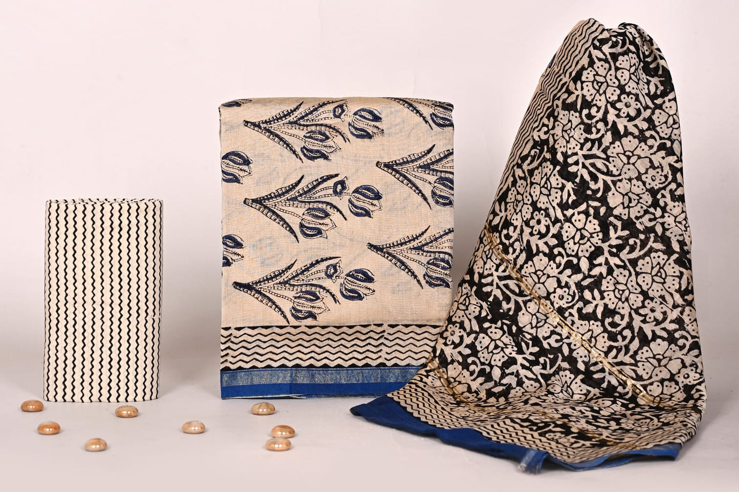 Chanderi Silk Suit Set