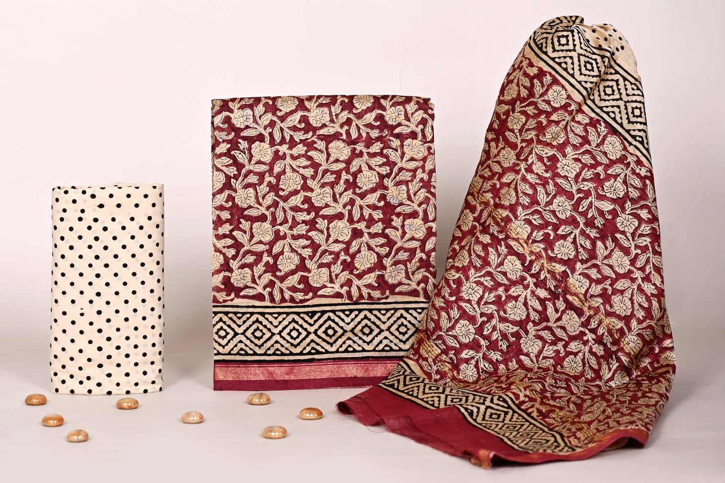 Chanderi Silk Suit Set