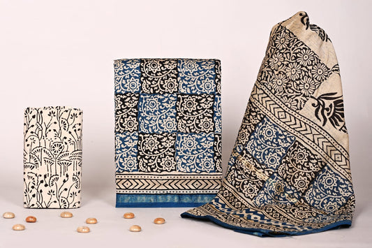 Chanderi Silk Suit Set