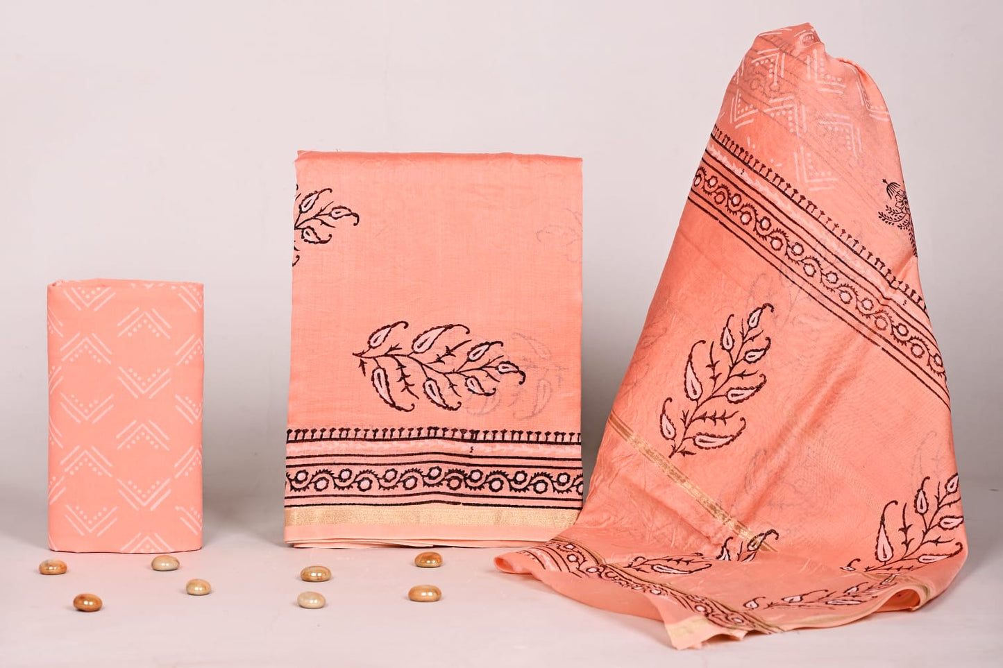 Chanderi Silk Suit Set