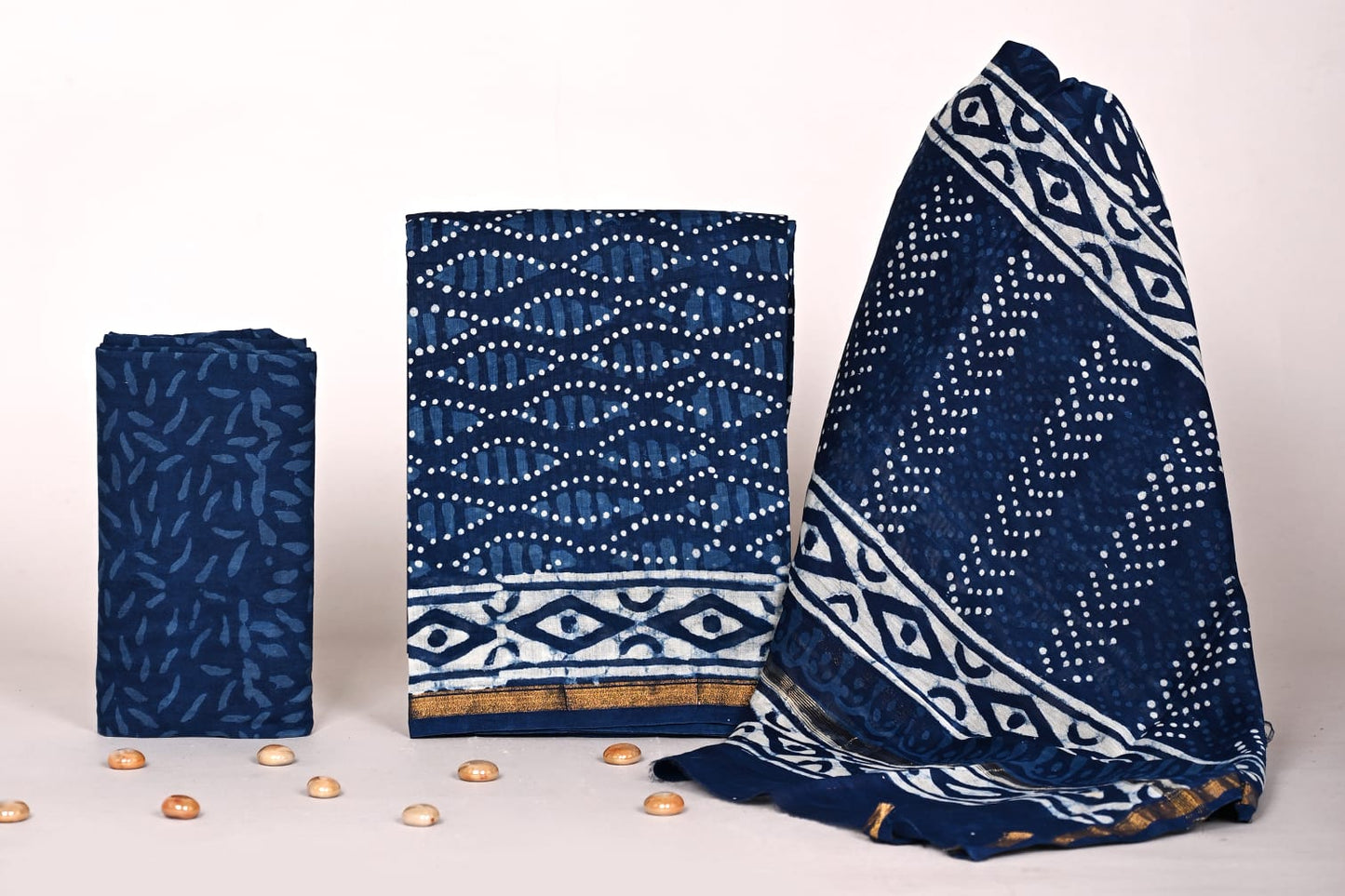 Chanderi Silk Suit Set