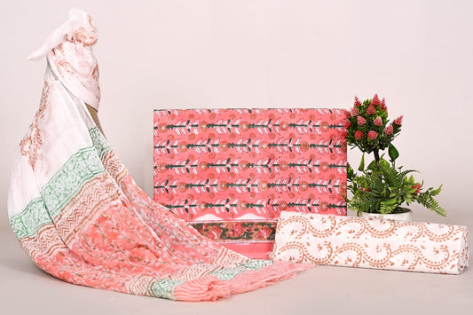 Traditional Hand Block Printed Suits Online - Heritage Collection