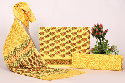 Traditional Hand Block Printed Suits Online - Heritage Collection