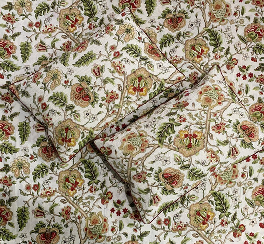 Premium South Cotton Murgan Fabric King Size Bedsheet