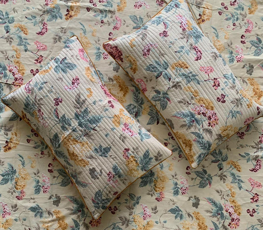 Premium South Cotton Murgan Fabric King Size Bedsheet