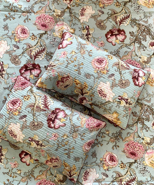 Premium South Cotton Murgan Fabric King Size Bedsheet