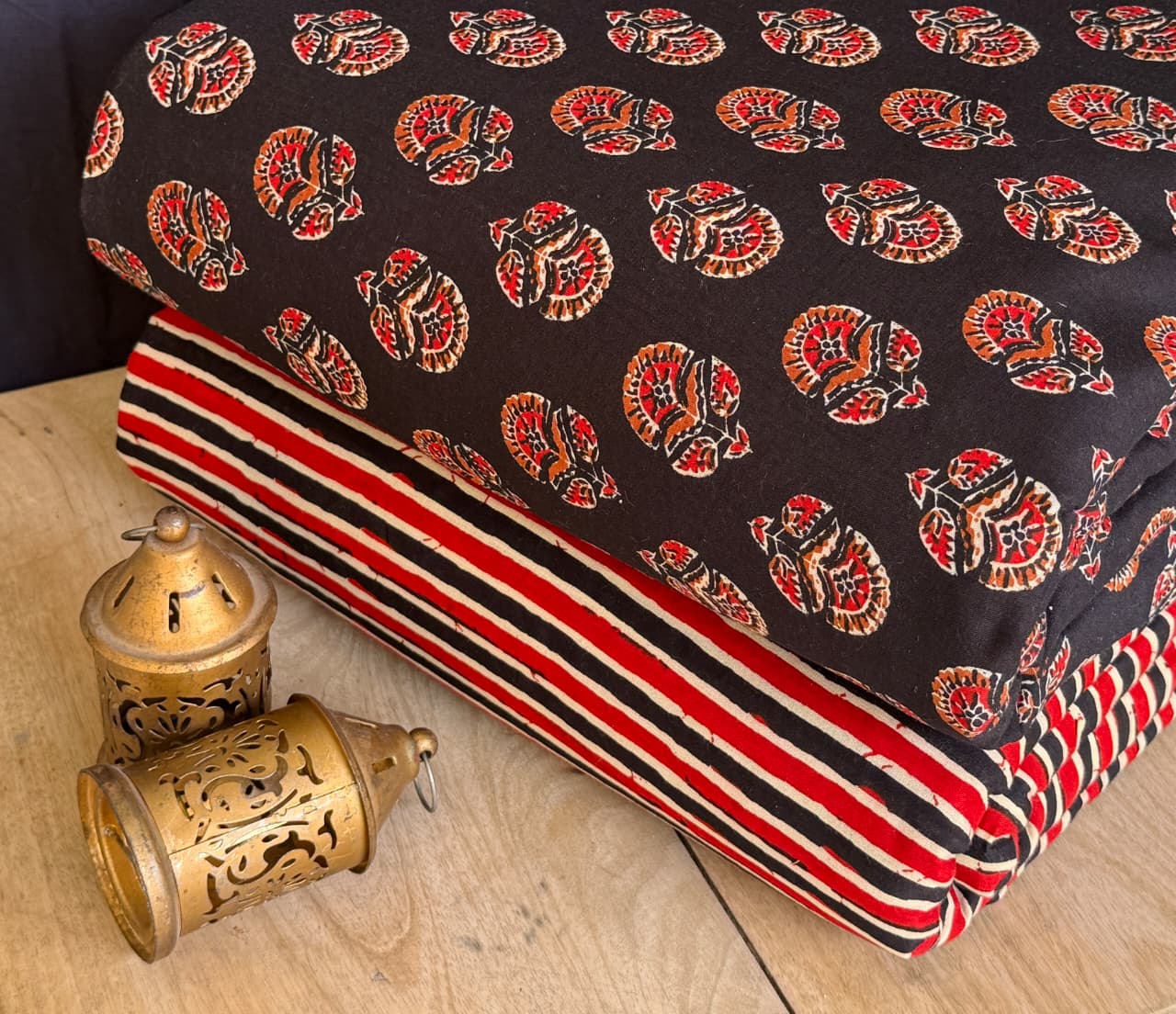 Jaipuri Printed Cotton Dress Material Set for Women