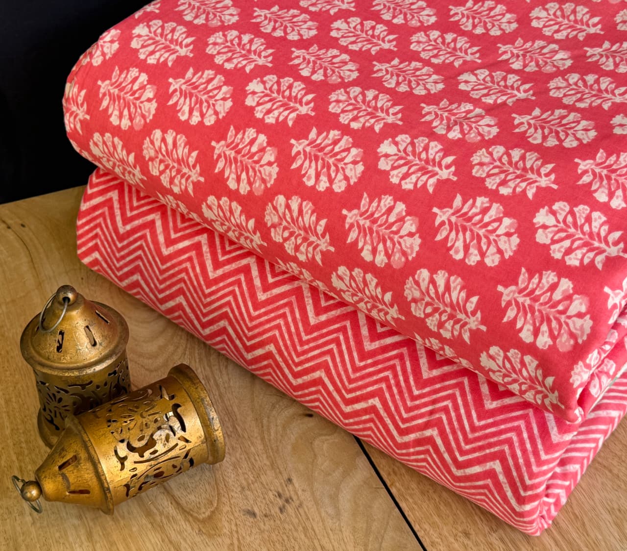 Jaipuri Printed Cotton Dress Material Set for Women