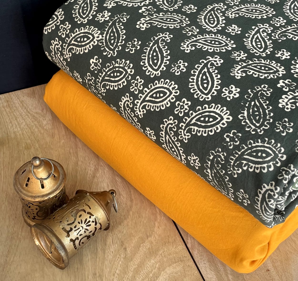 Jaipuri Printed Cotton Dress Material Set for Women