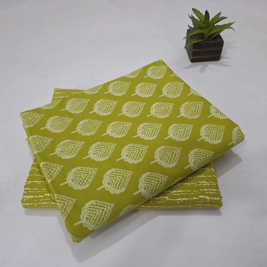 Cotton Hand Block Print Suit Set for Women