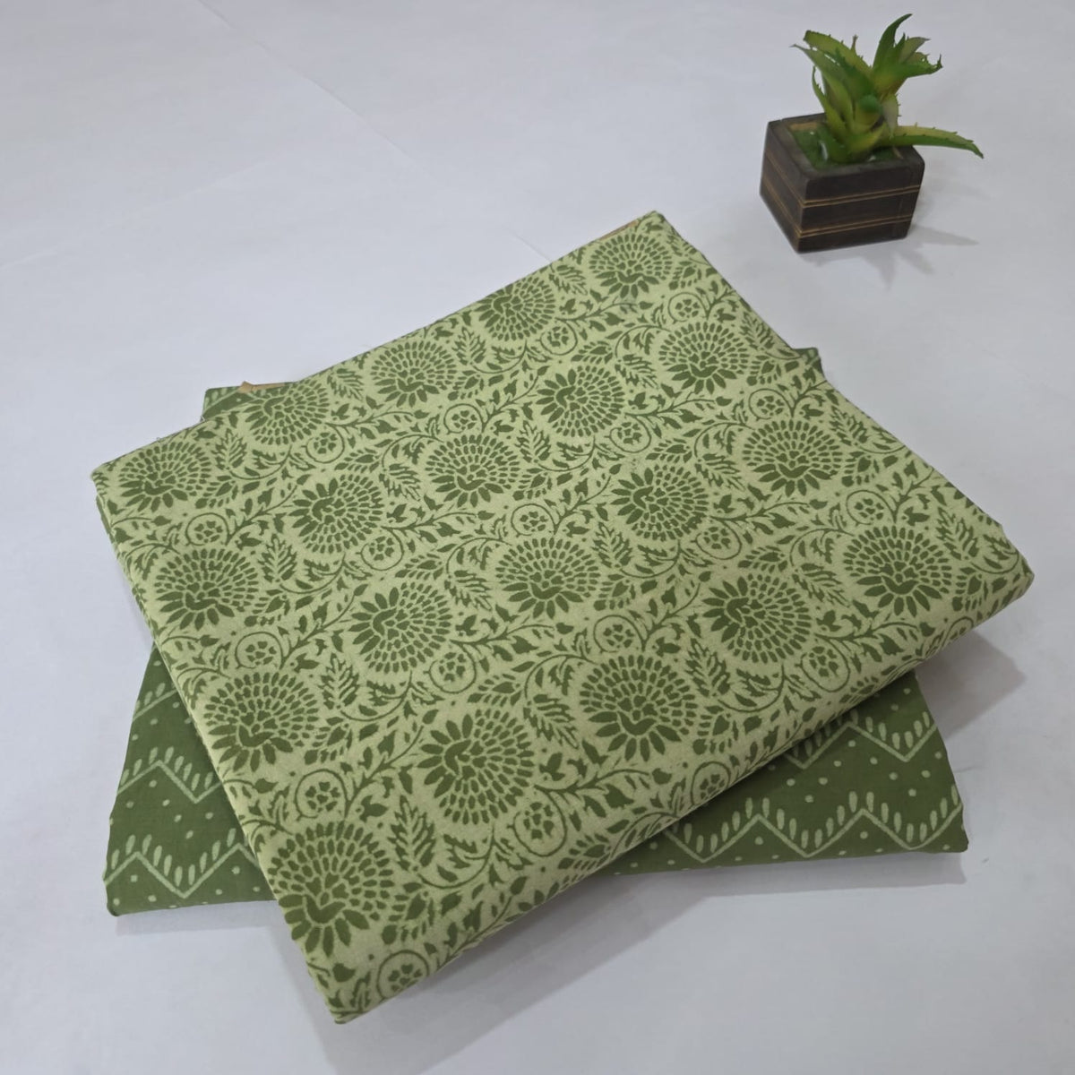 Printed Cotton Kurta Set for Women