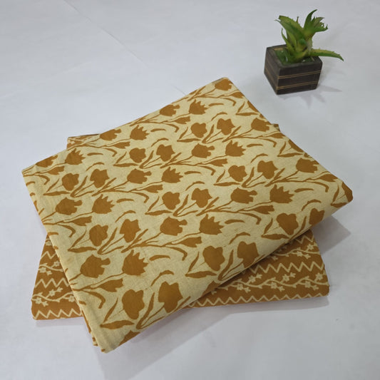 Printed Cotton Kurta Set for Women