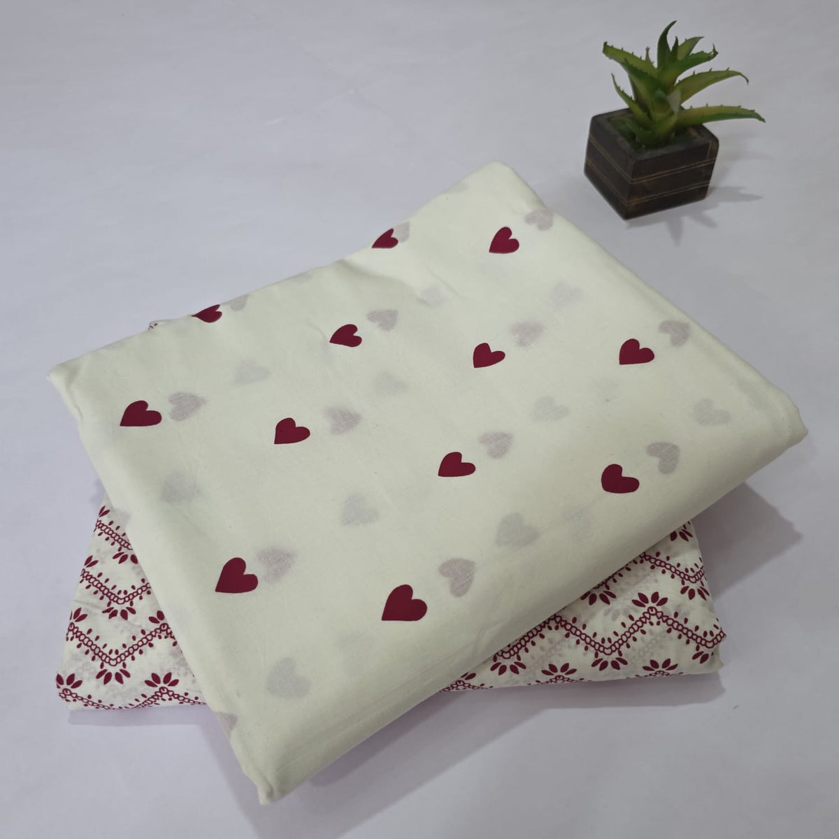 Printed Cotton Suit Set for Women