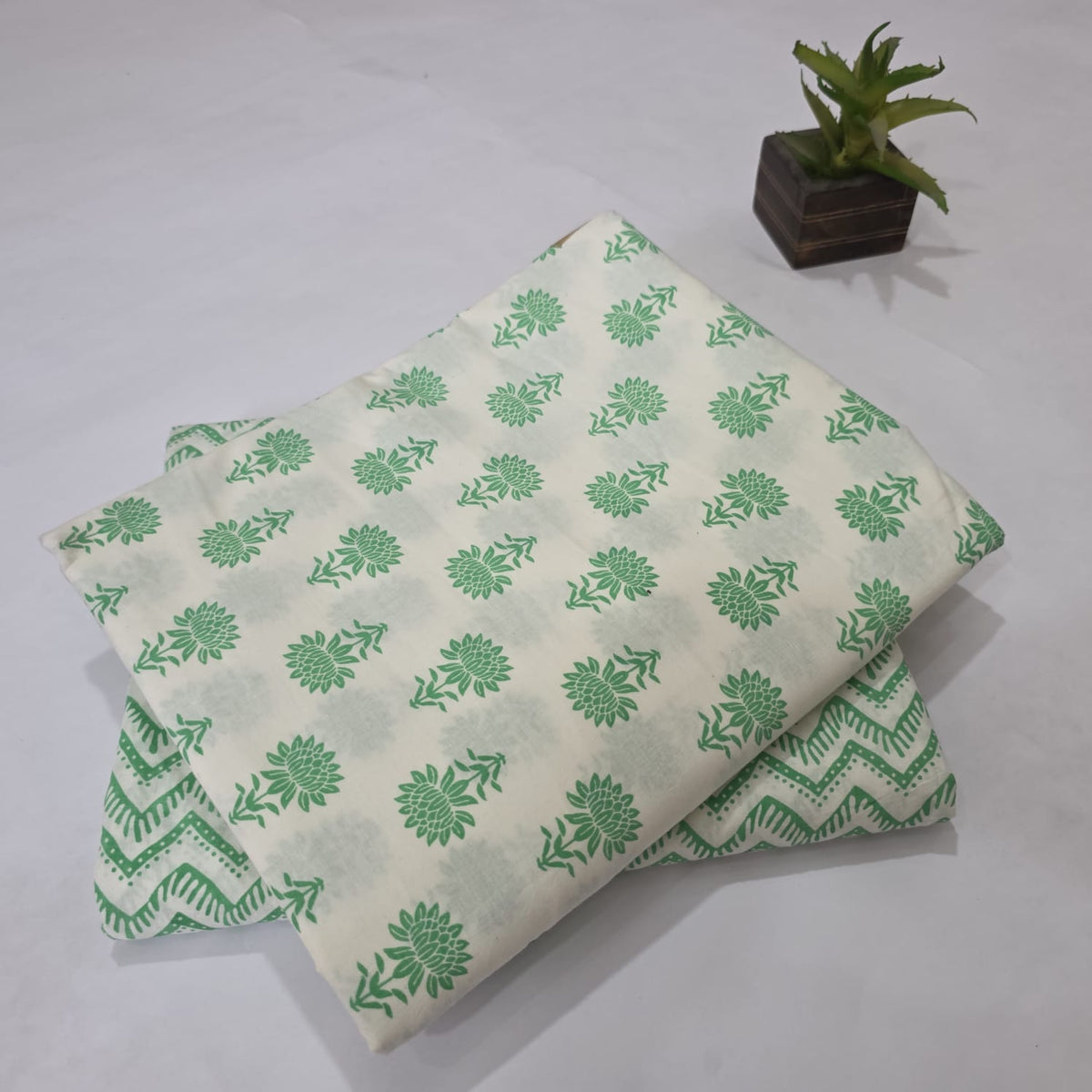 Printed Cotton Suit Set for Women