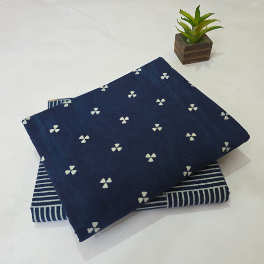 Floral Hand Block Printed Cotton Kurta Set