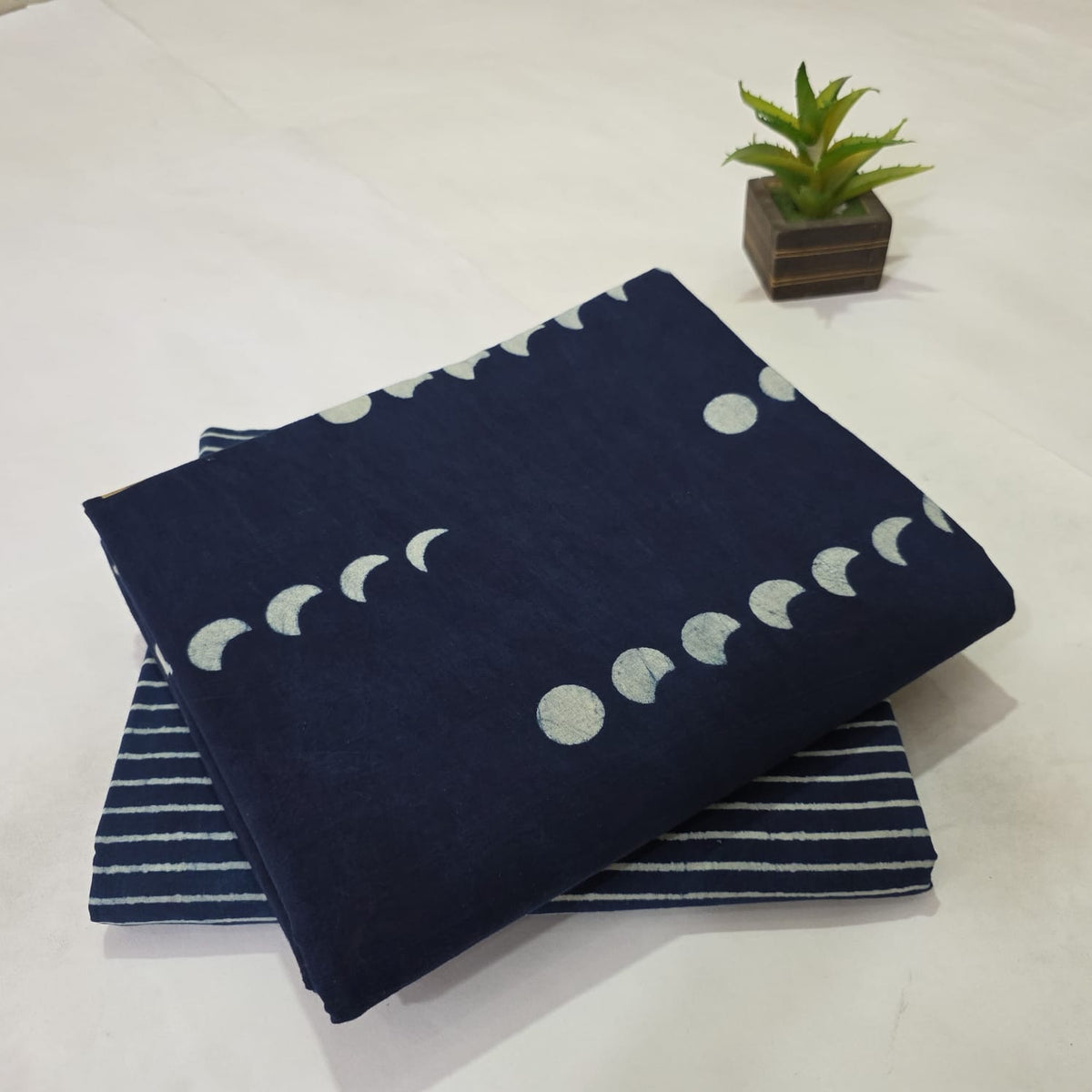 Cotton Unstitched Suit with Dupatta