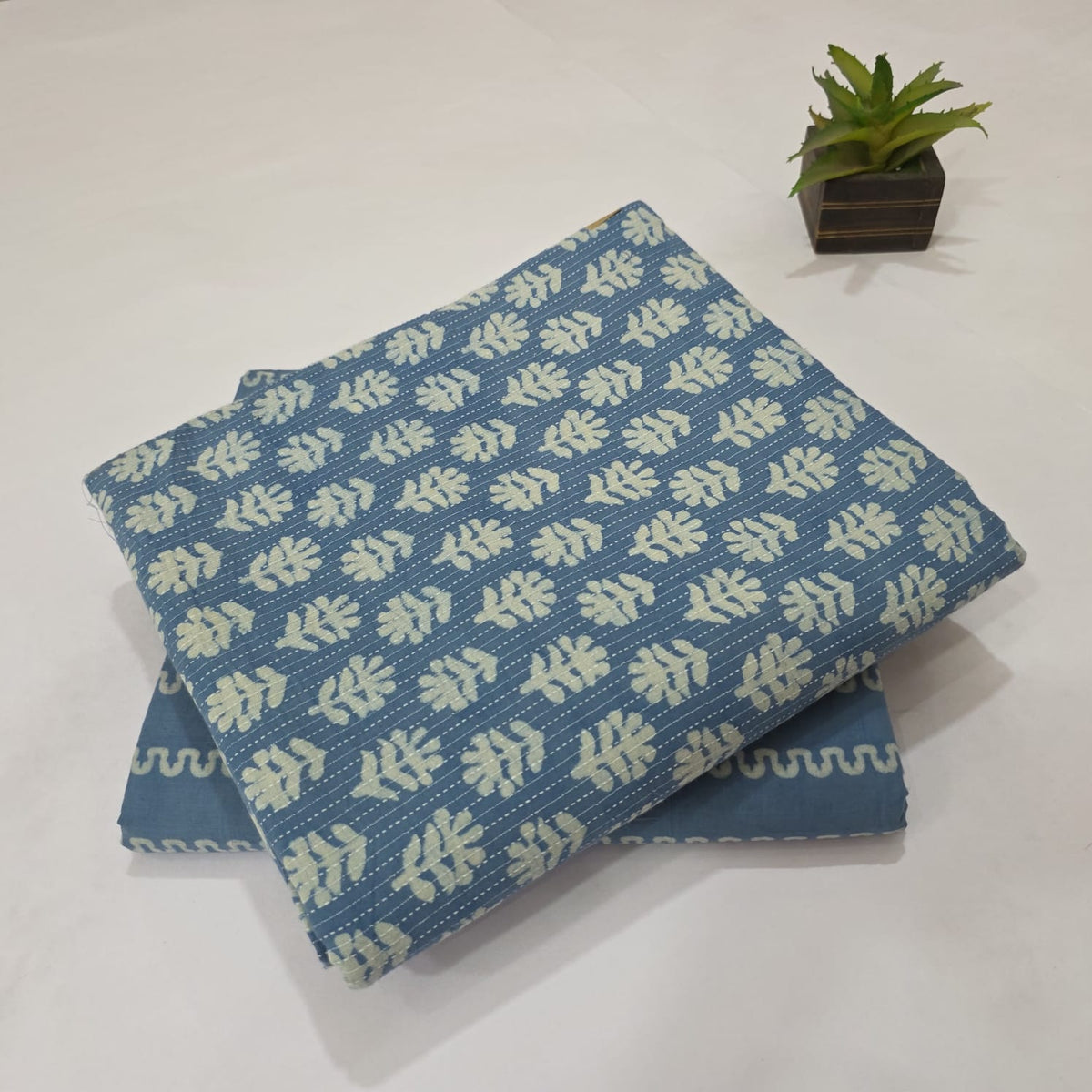 Jaipuri Hand Block Printed Cotton Suit Set