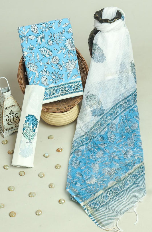 Kota Doriya Dupatta Cotton Suit Set
