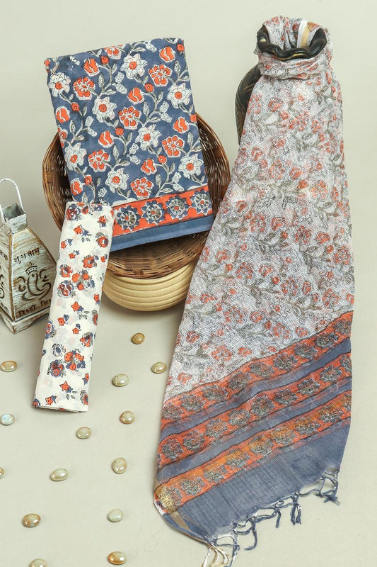 Kota Doriya Dupatta Cotton Suit Set