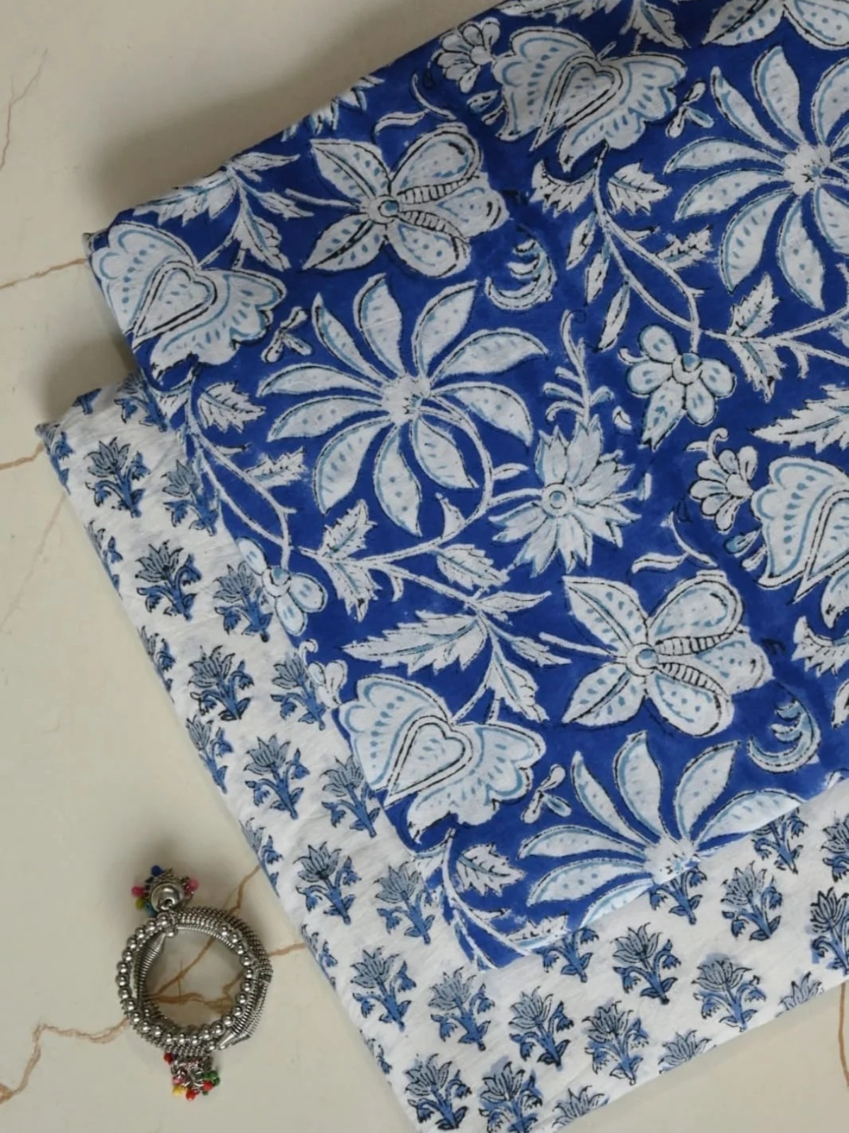 Hand Block Printed Pure Cotton Combo Set