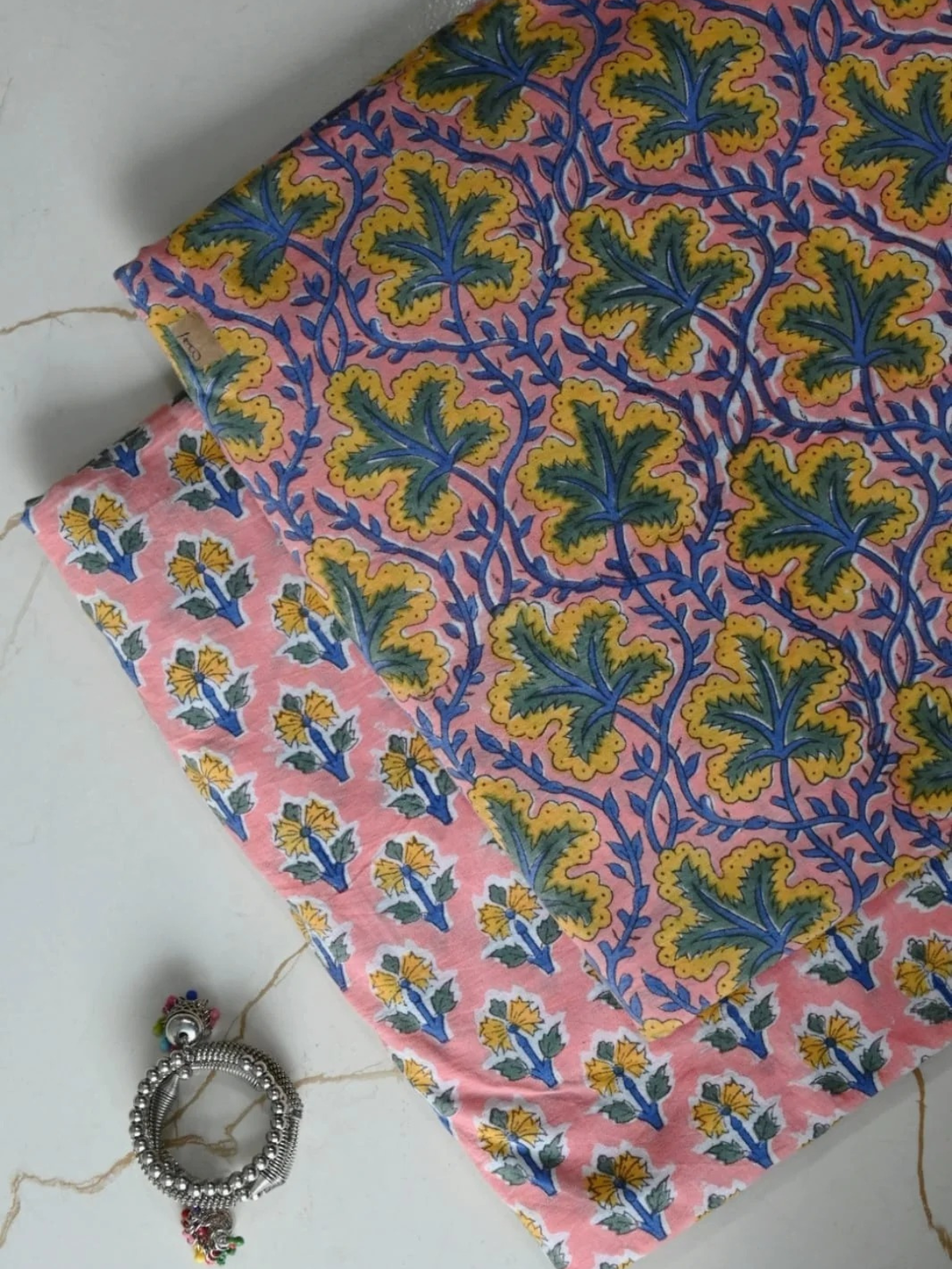Hand Block Printed Pure Cotton Combo Set