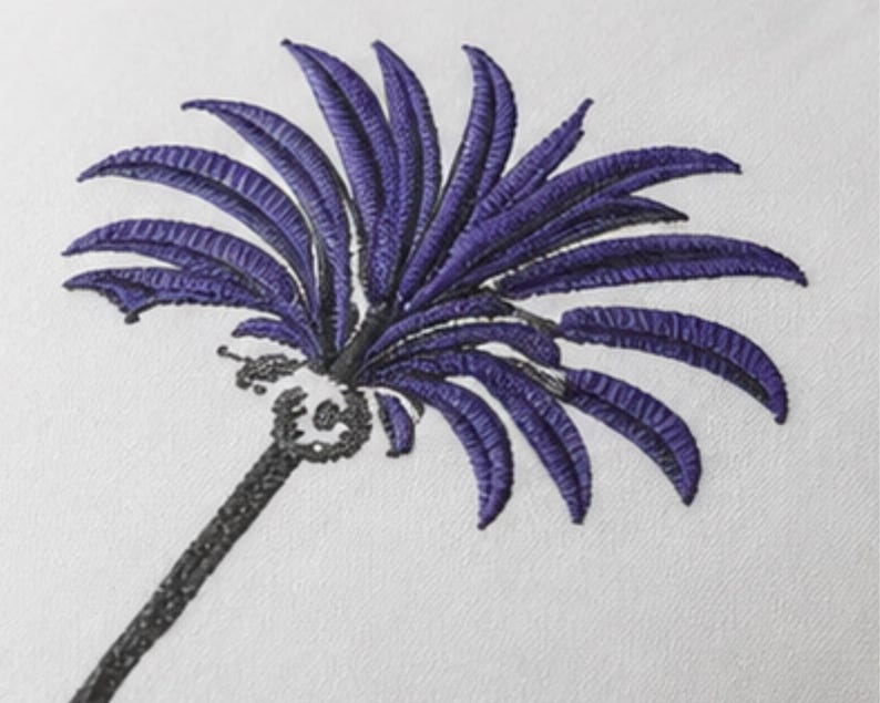 Handmade Cotton Palm Tree Boho Style Cushion Cover
