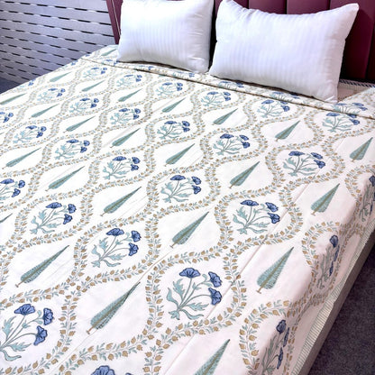 Jaipuri Lightweight Breathable Cotton AC Dohar