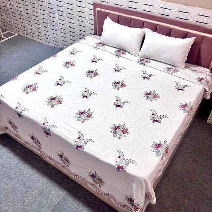 Breathable Cotton Dohar with Traditional Hand Block Print