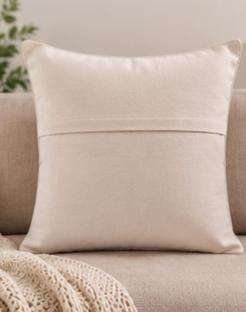 Mustard Floral Hand Block Print Cotton Cushion Cover
