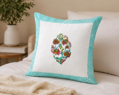 Decorative Cushion Cover – Handmade Cotton Hand Block Print