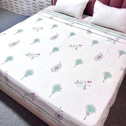 Hand Block Printed Dohar - Lightweight Reversible Hand Block Print