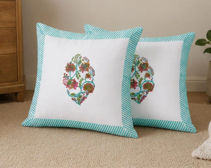 Decorative Cushion Cover – Handmade Cotton Hand Block Print