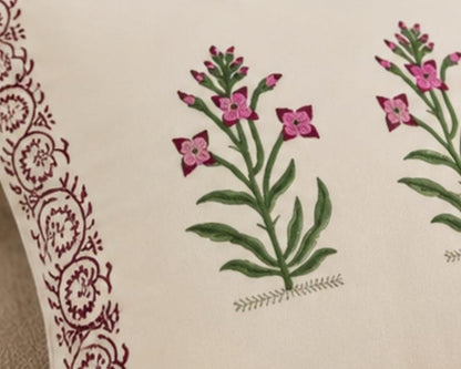 Traditional Handmade Sofa Cushion Cover – Handmade Cotton Block Print