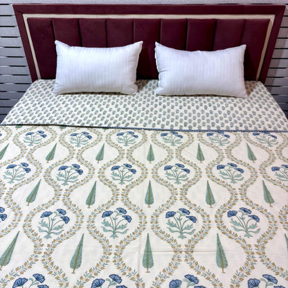 Jaipuri Lightweight Breathable Cotton AC Dohar
